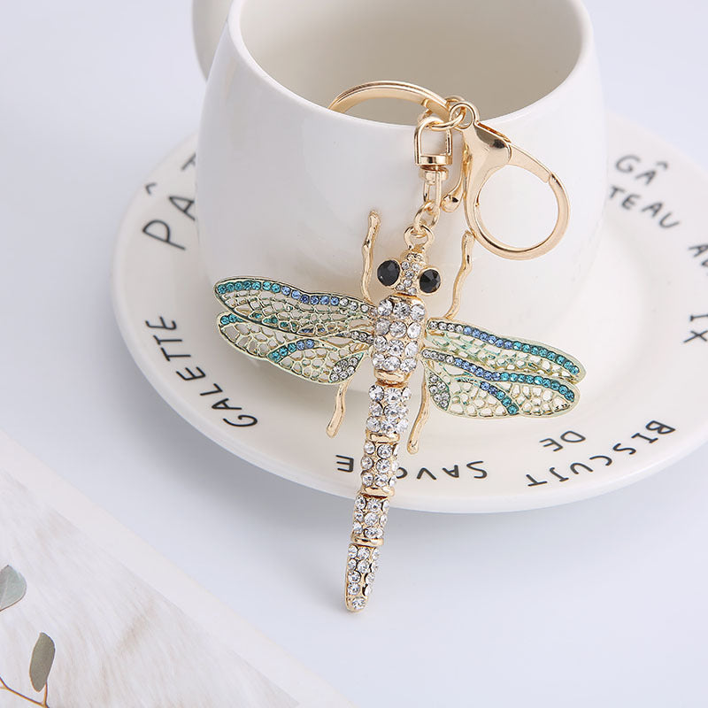 Wholesale Zinc Alloy Dragonfly Keychain